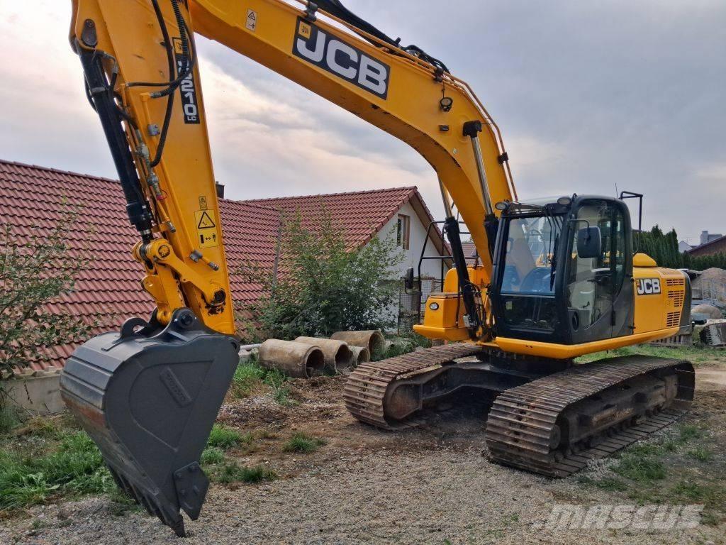 JCB JS210LC T4F Vikšriniai ekskavatoriai