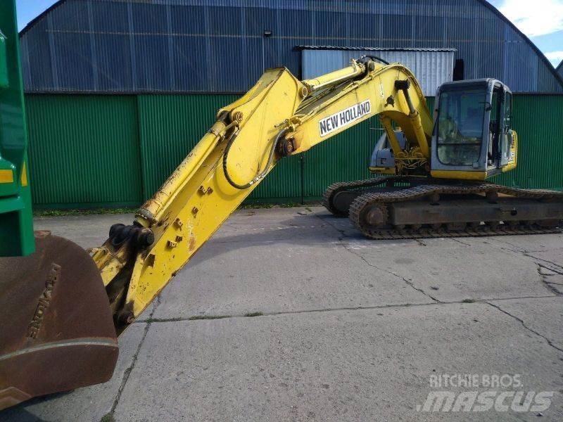 New Holland E 215 Vikšriniai ekskavatoriai