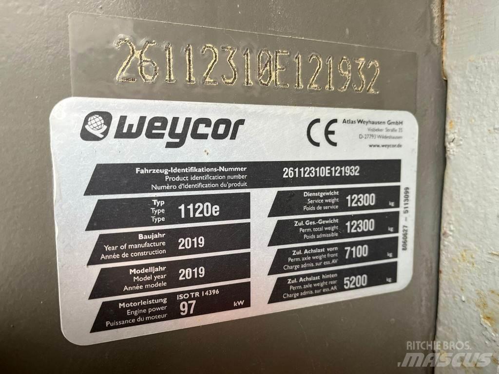 Weycor AW 1120 E Vieno būgno volai