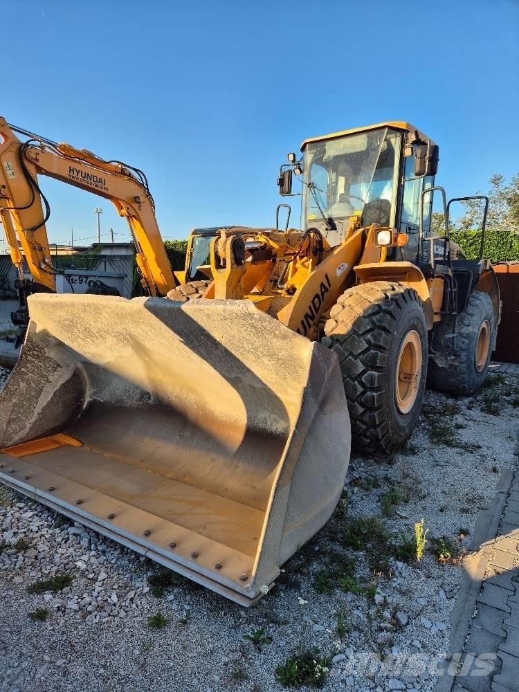 Hyundai HL 760-7 A Naudoti ratiniai krautuvai