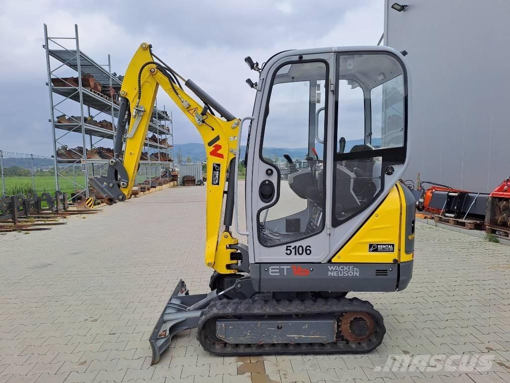 Wacker Neuson ET16 Vikšriniai ekskavatoriai