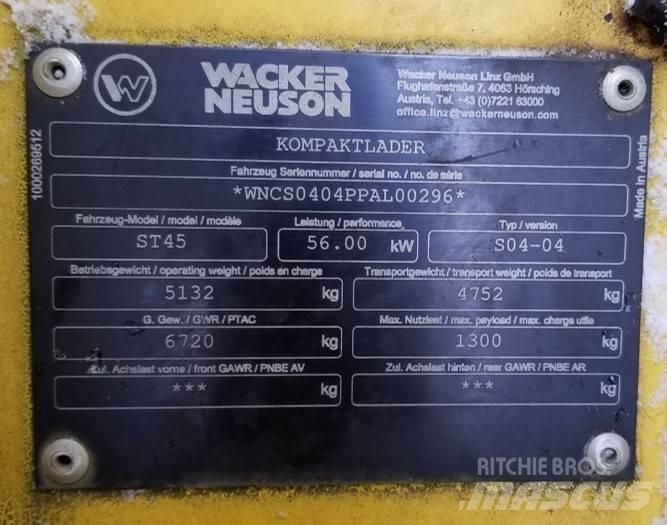 Wacker Neuson ST45 Vikšriniai krautuvai