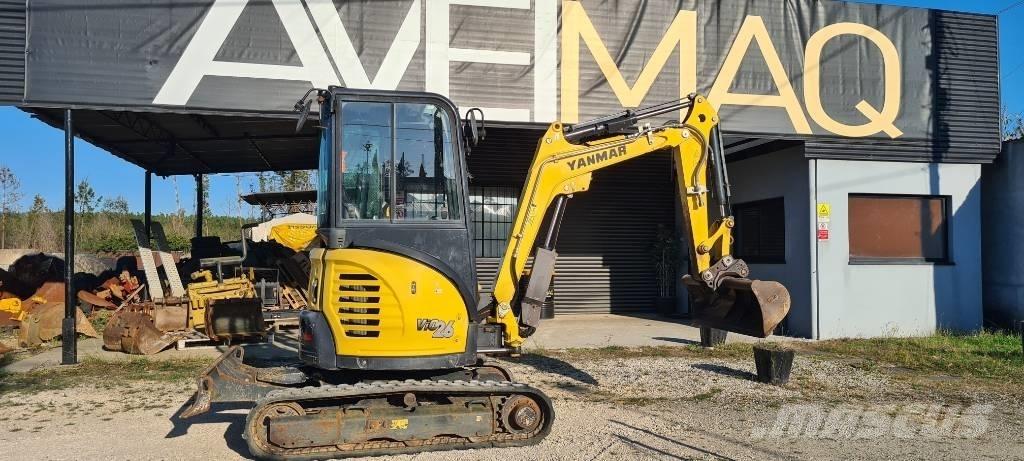 Yanmar Vio 26-6 Mini ekskavatoriai < 7 t