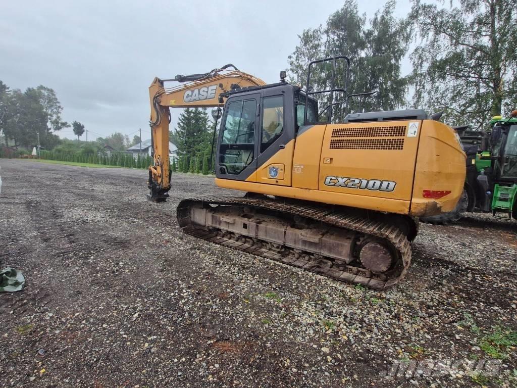 CASE CX 210 D Vikšriniai ekskavatoriai