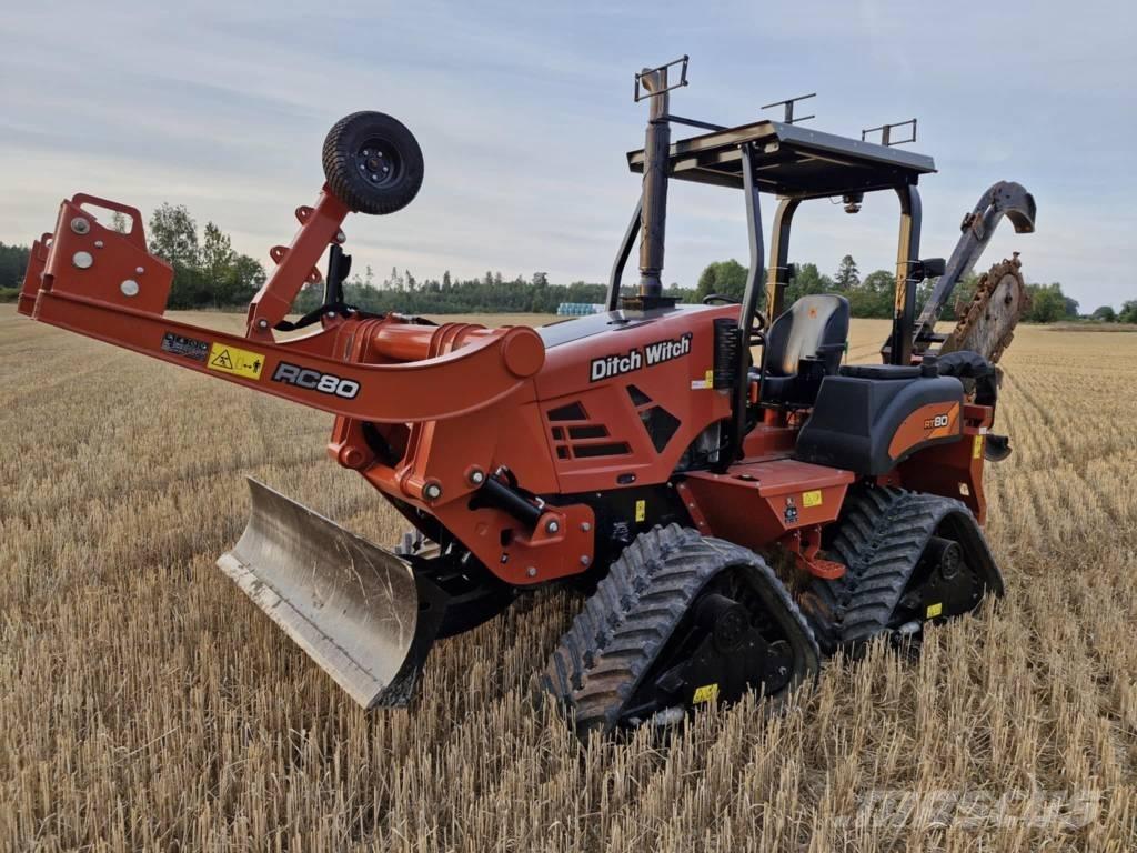 Ditch Witch RT 80 Tranšėjų ekskavatoriai