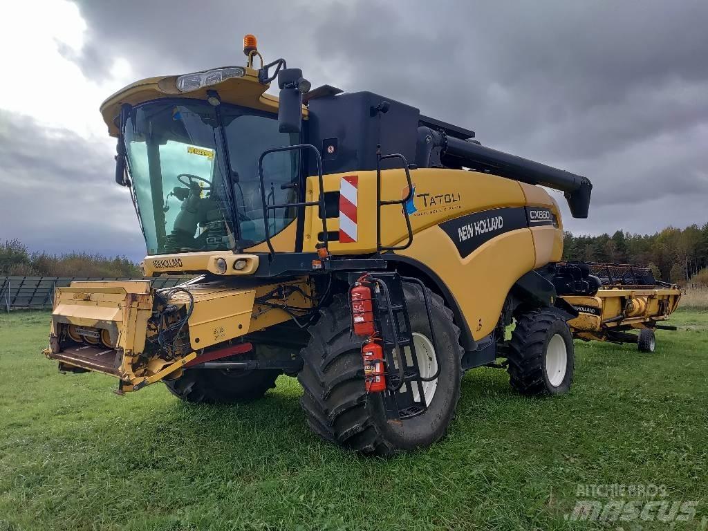 New Holland CX 860 Derliaus nuėmimo kombainai