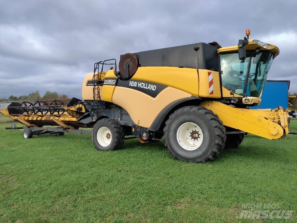 New Holland CX 860 Derliaus nuėmimo kombainai