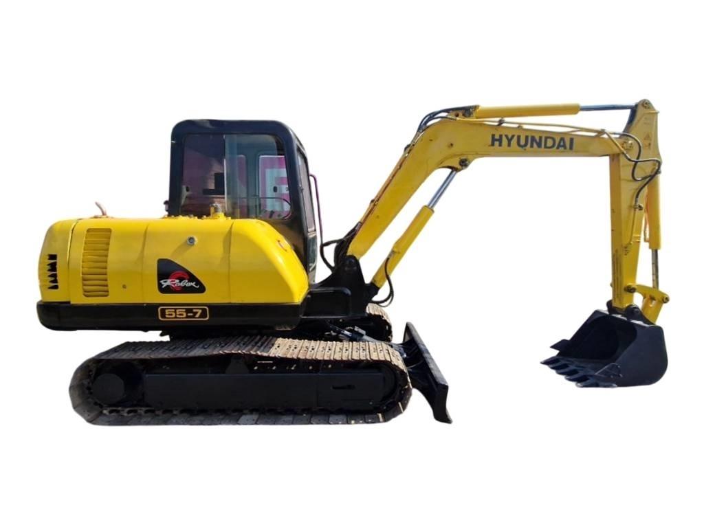 Hyundai R 155-7 Mini ekskavatoriai < 7 t
