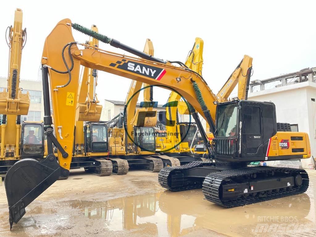 Sany SY215 Vidutinės galios ekskavatoriai 7-12 t