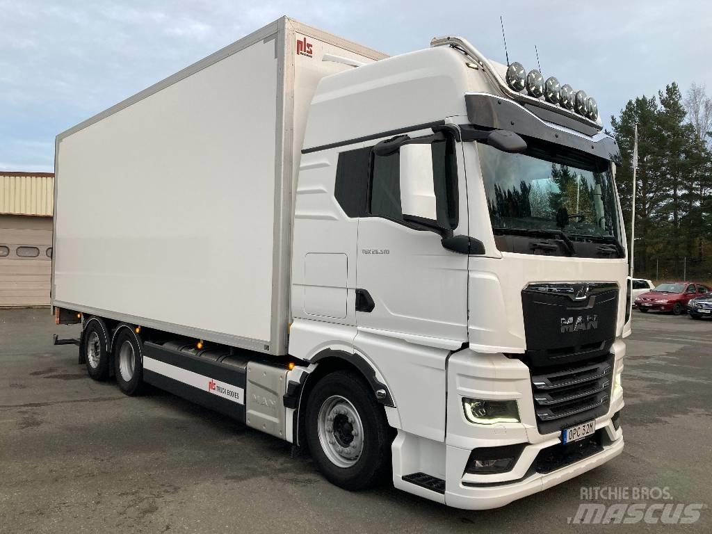 MAN TGX 26.510 Sunkvežimiai su dengtu kėbulu