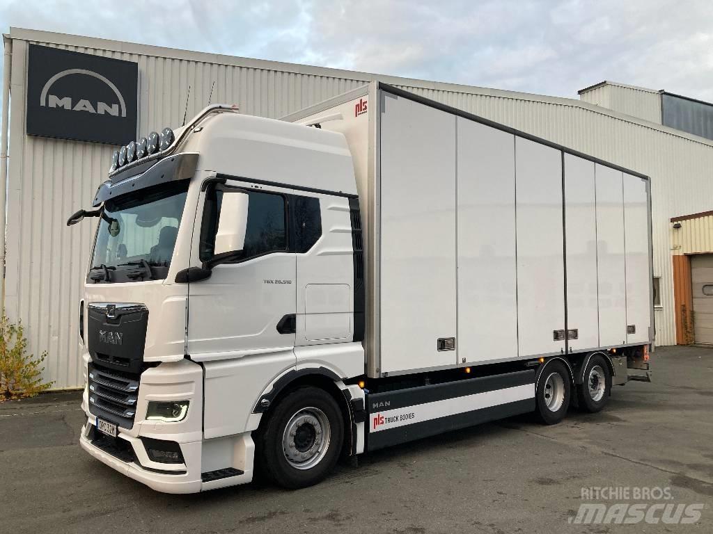 MAN TGX 26.510 Sunkvežimiai su dengtu kėbulu