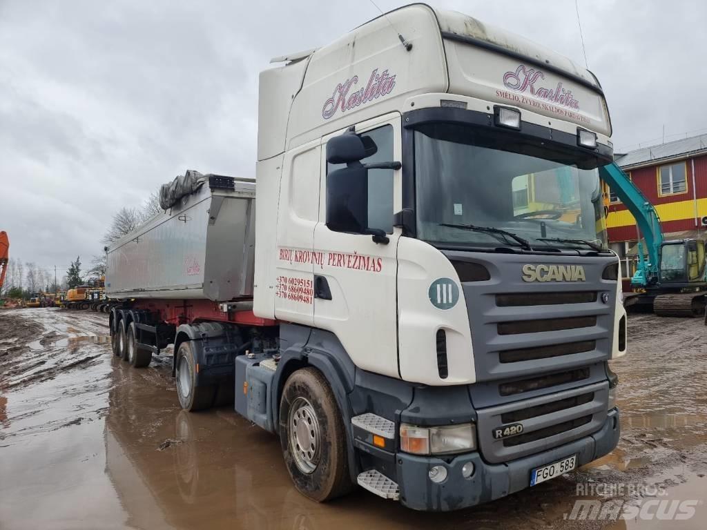 Scania R 420 Naudoti vilkikai