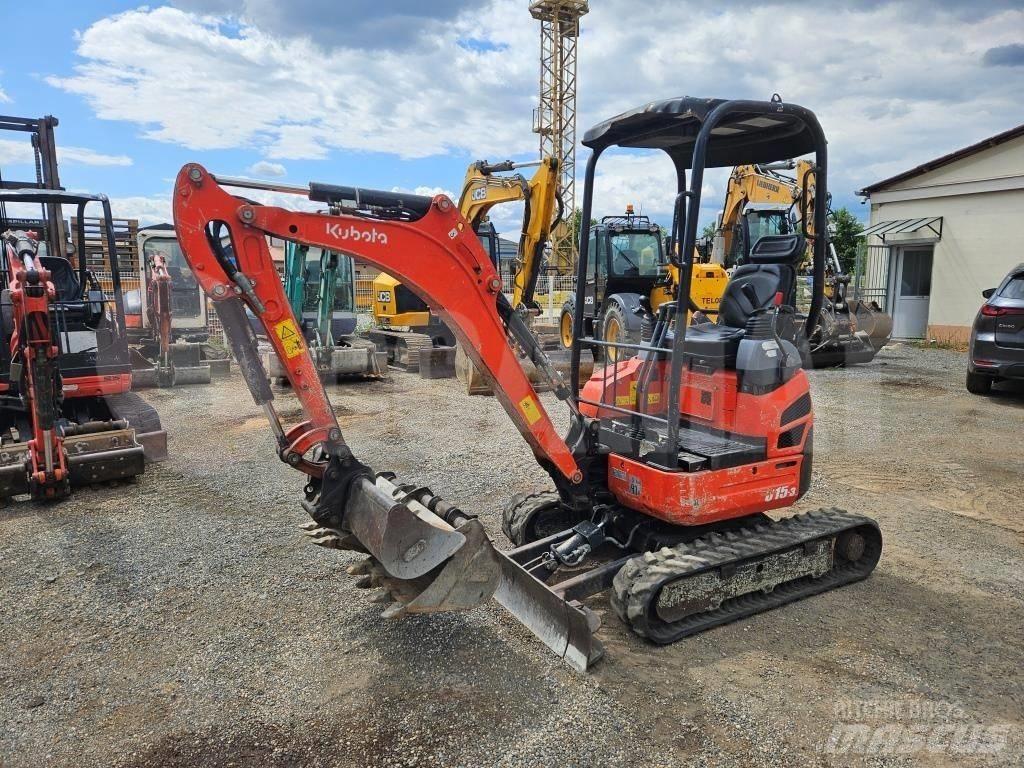 Kubota U 15 Mini ekskavatoriai < 7 t