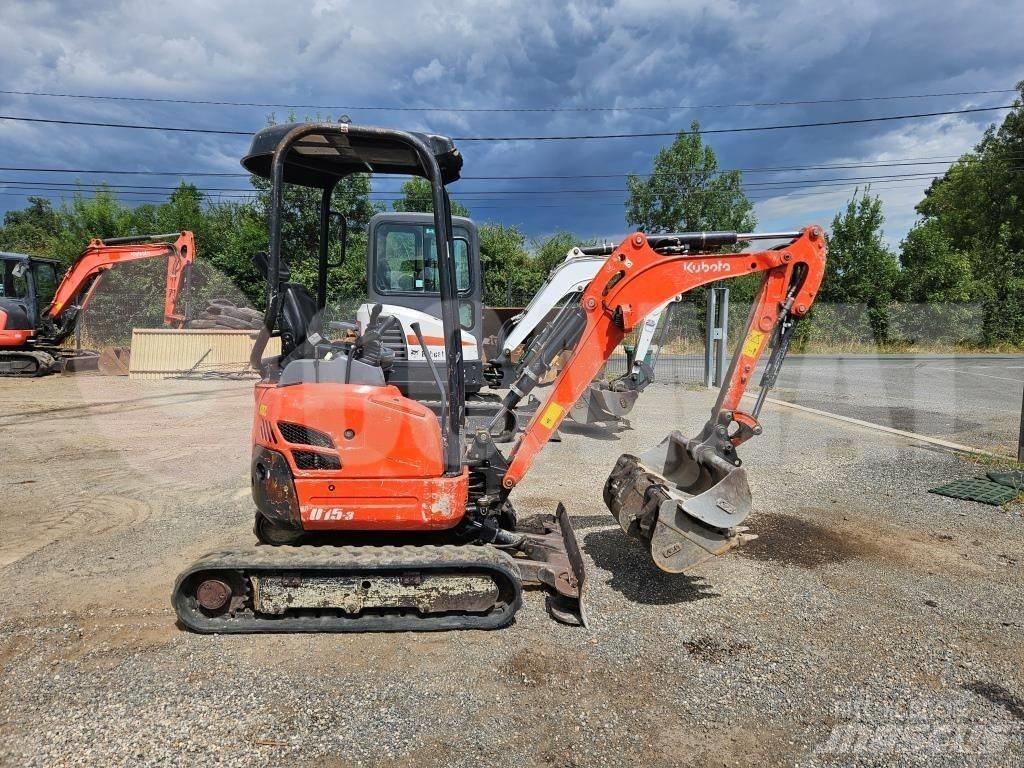 Kubota U 15 Mini ekskavatoriai < 7 t