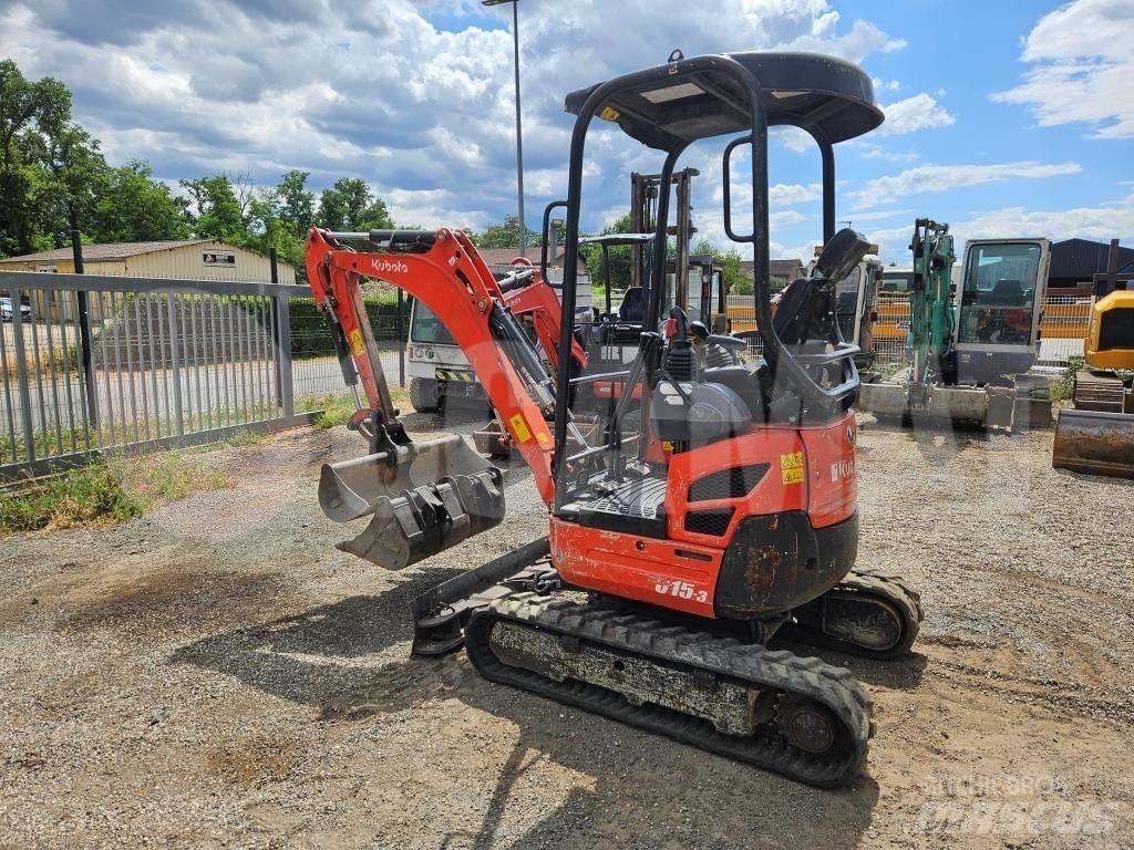Kubota U 15 Mini ekskavatoriai < 7 t