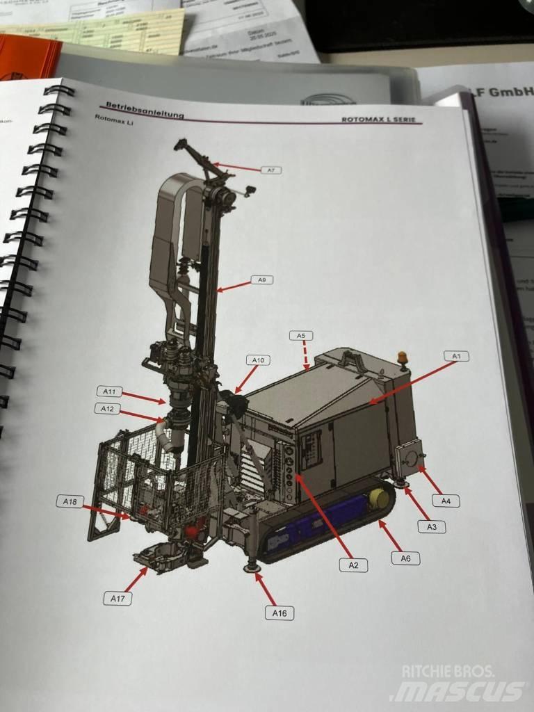 Geotec Rotomax Li Kita gręžimo technika
