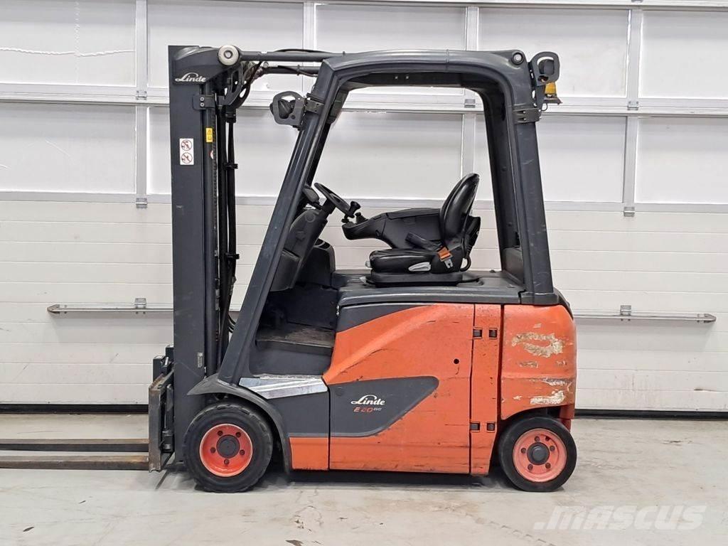 Linde E20PH-02 Elektriniai šakiniai krautuvai