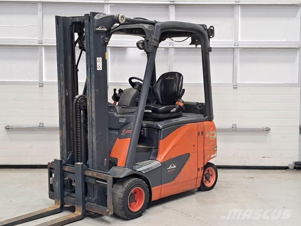 Linde E20PH-02 Elektriniai šakiniai krautuvai