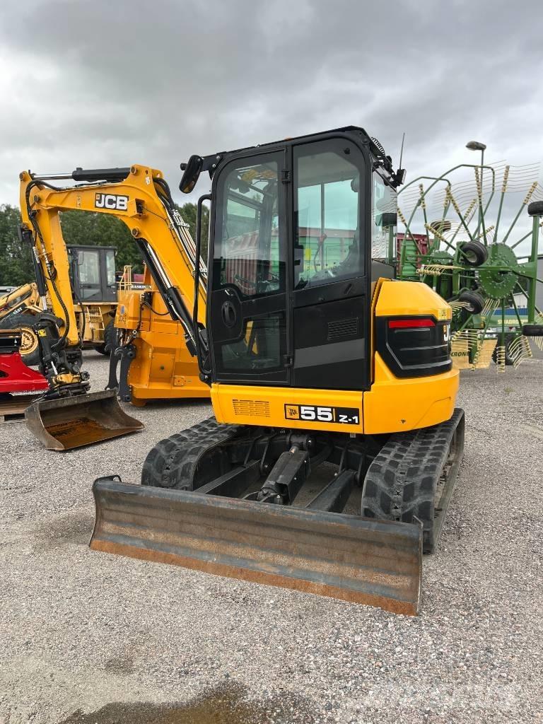 JCB 55 Z-1 Mini ekskavatoriai < 7 t