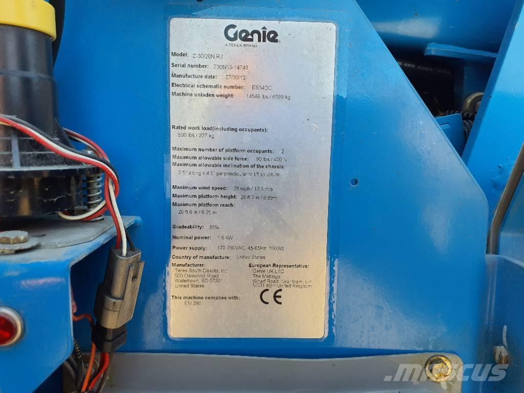 Genie Z30/20N Alkūniniai keltuvai