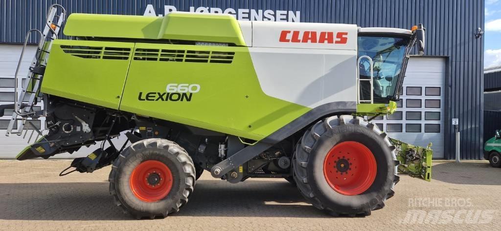 CLAAS Lexion 660 Derliaus nuėmimo kombainai