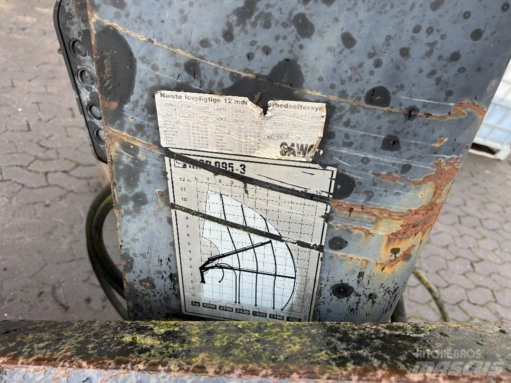 Hiab 095-3 Keltuvai-krautuvai