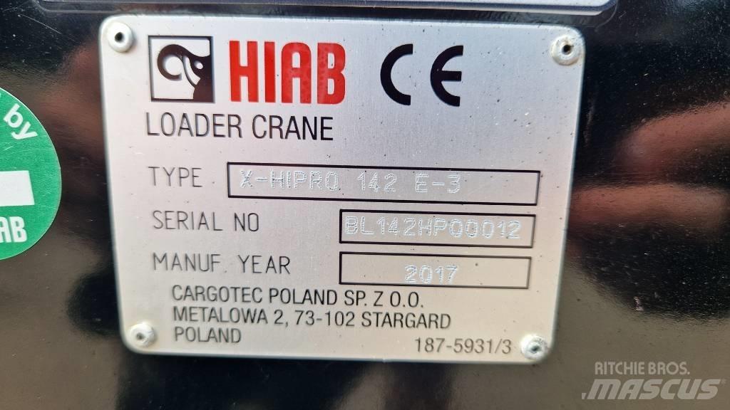 Hiab X-Hipro 142 E-3 Keltuvai-krautuvai