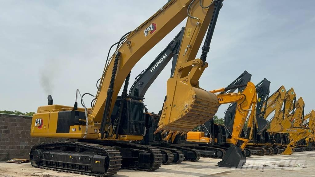 CAT 349 D L Vikšriniai ekskavatoriai