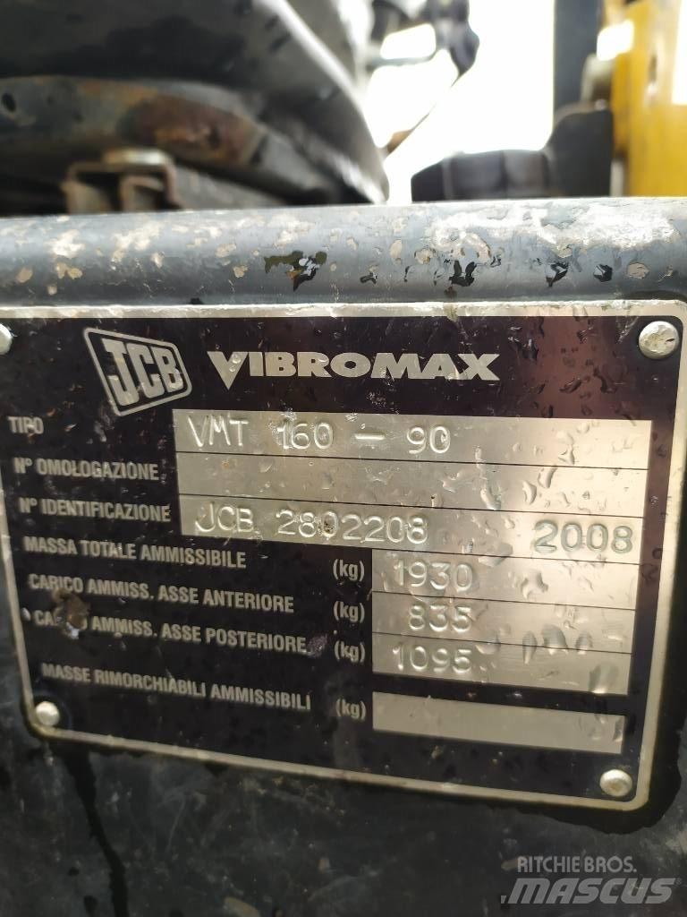 JCB Vibromax VMT 160 Porinių būgnų volai