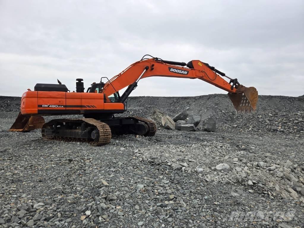 Doosan DX 480 LCA Vikšriniai ekskavatoriai
