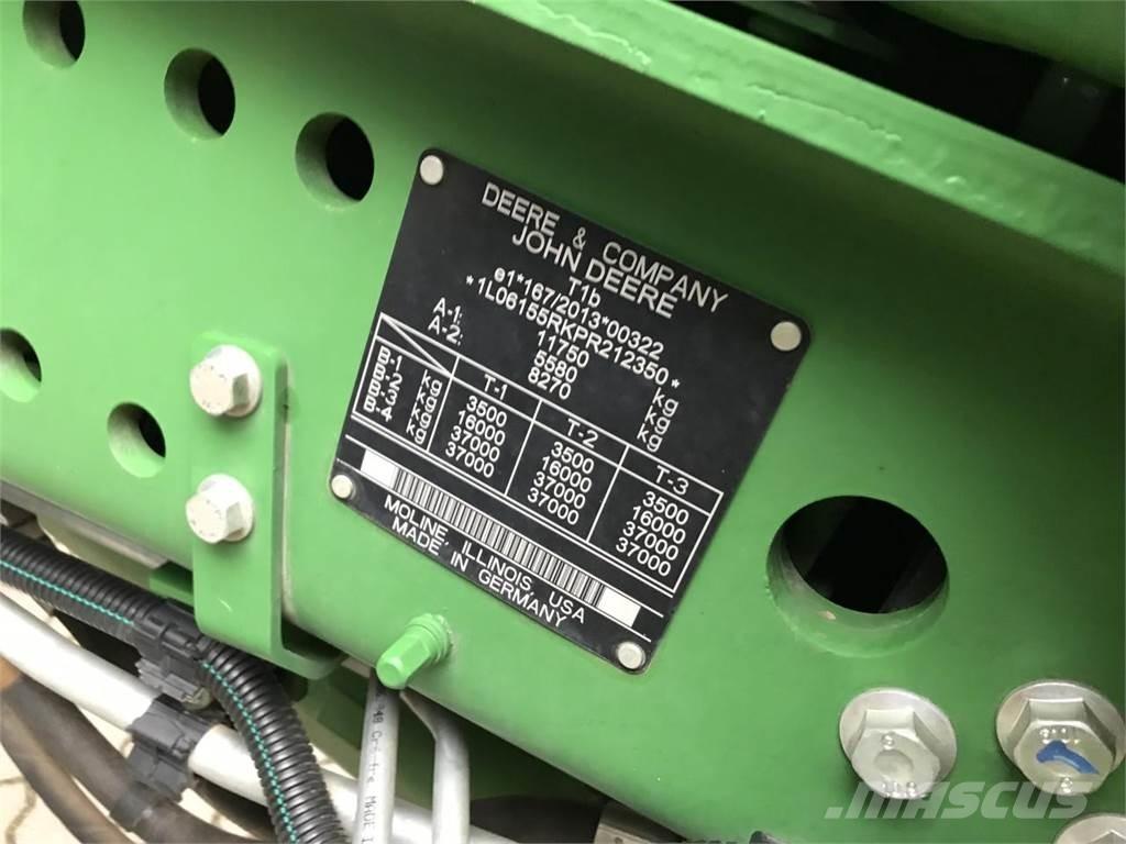 John Deere 6R 155 Traktoriai