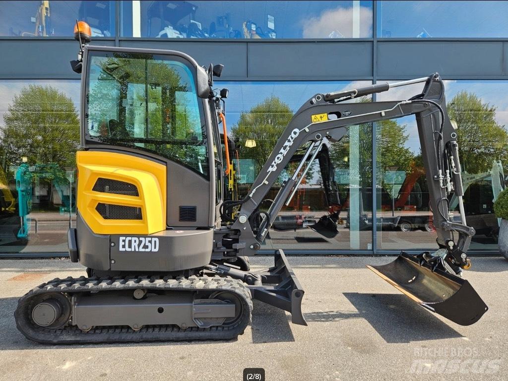 Volvo ECR 25 Mini ekskavatoriai < 7 t
