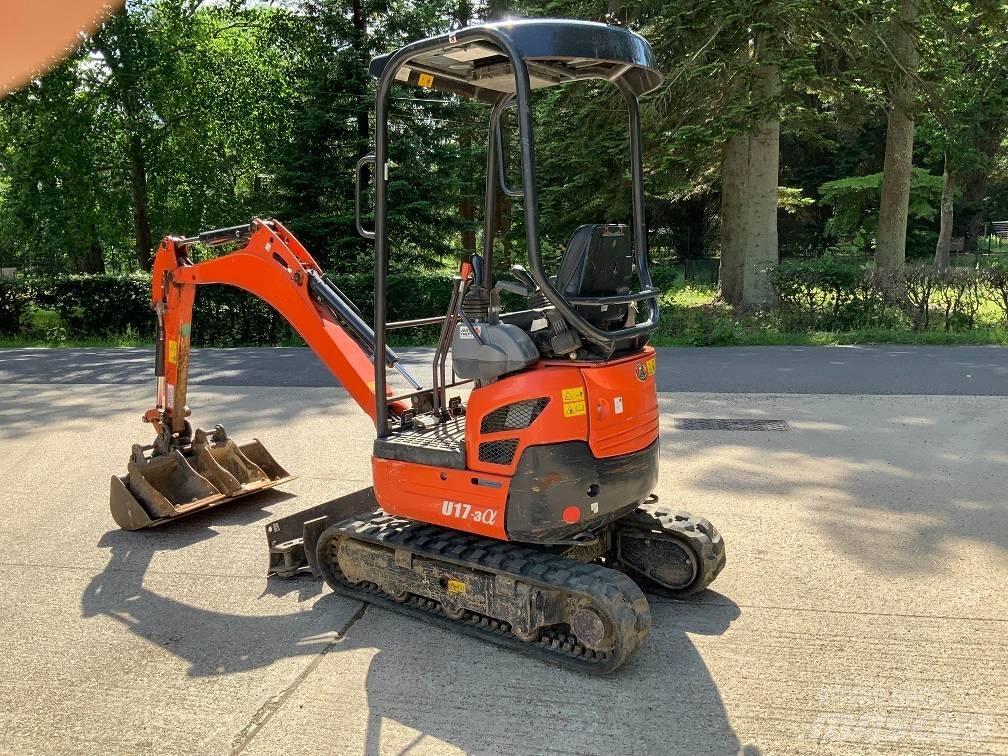 Kubota U 17-3 Mini ekskavatoriai < 7 t