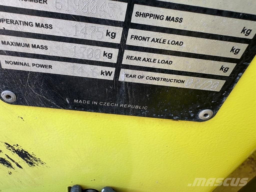Ammann ARX 12 Porinių būgnų volai