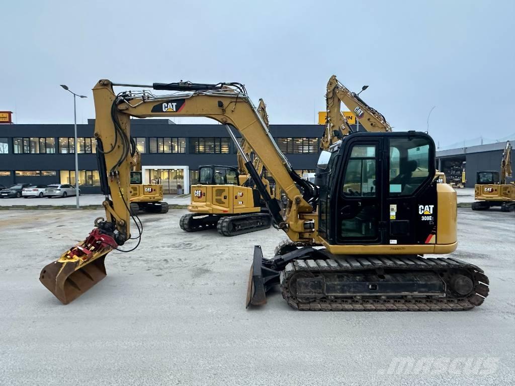 CAT 308 E 2 CR Vidutinės galios ekskavatoriai 7-12 t