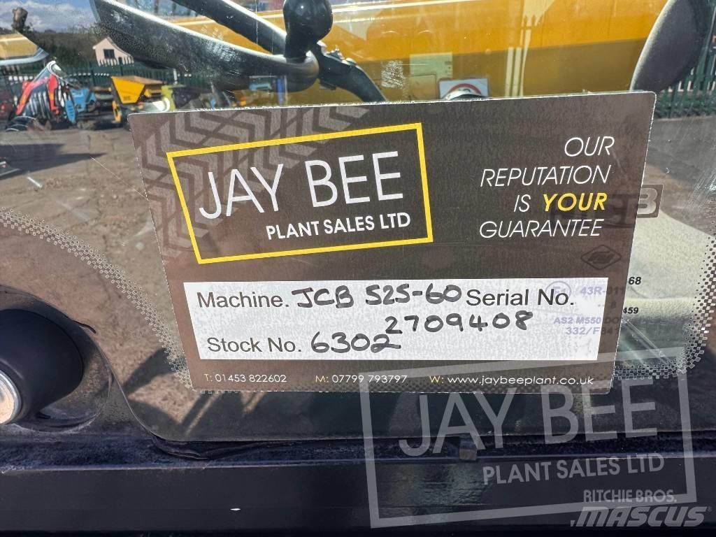 JCB 525-60 Teleskopiniai krautuvai