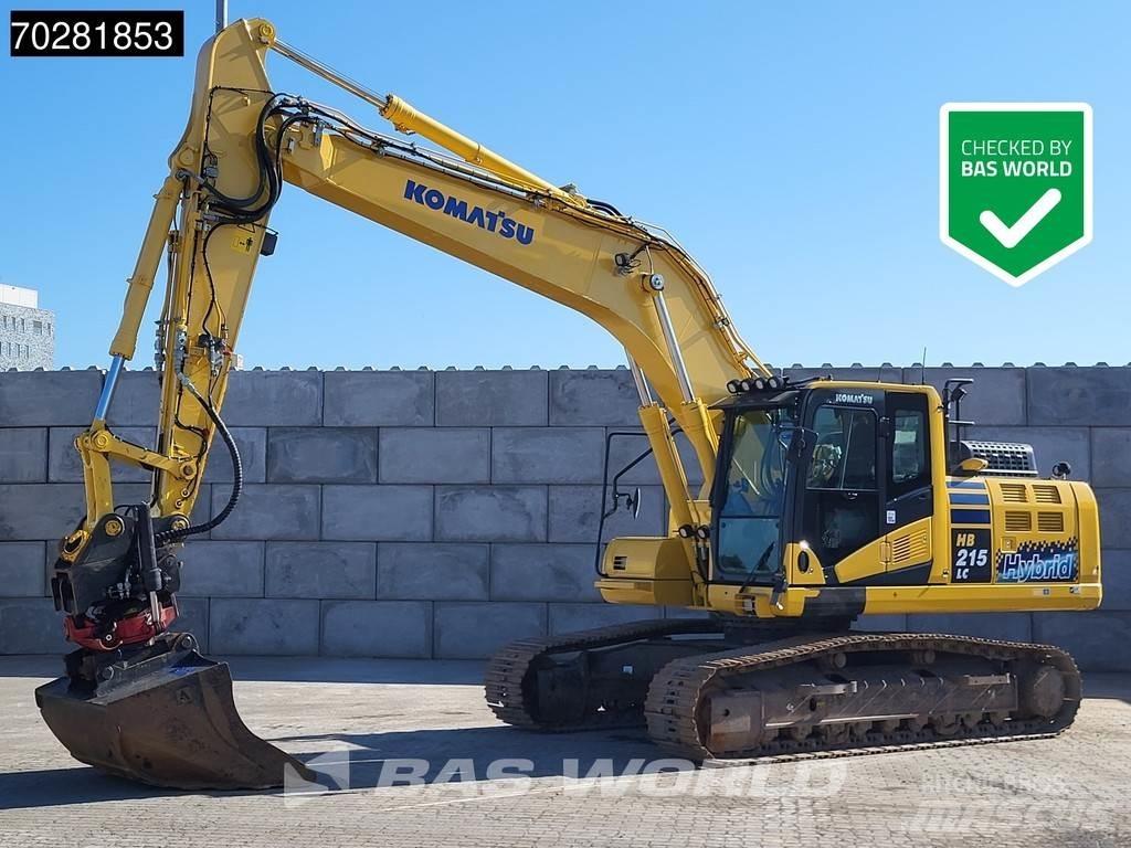 Komatsu HB215 LC -3 Vikšriniai ekskavatoriai