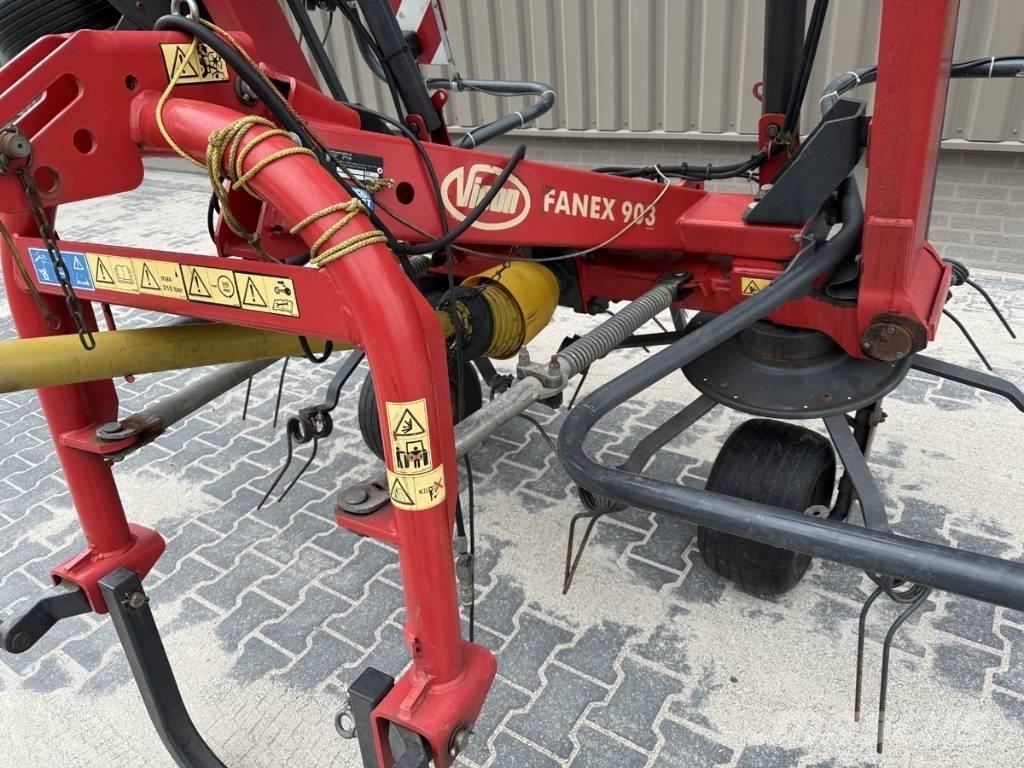 Vicon FANEX 903 Šieno grėbliai ir vartytuvai