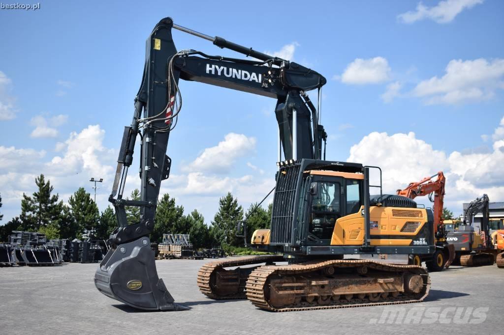 Hyundai HX 300 AL Vikšriniai ekskavatoriai