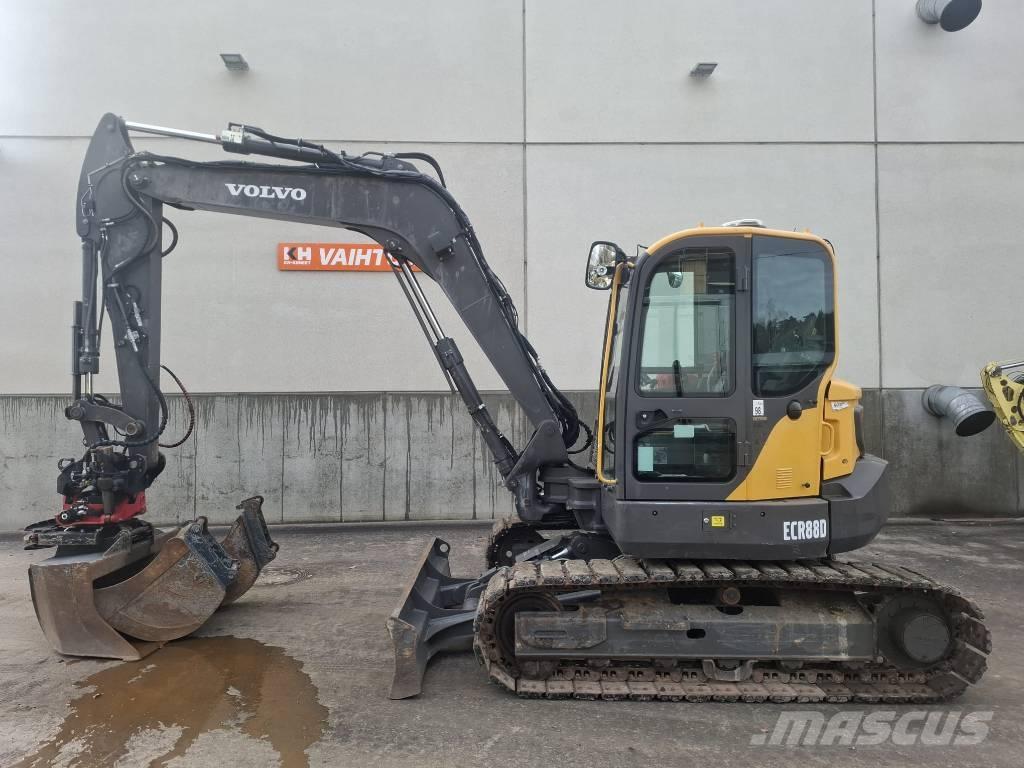 Volvo ECR 88 D Vidutinės galios ekskavatoriai 7-12 t