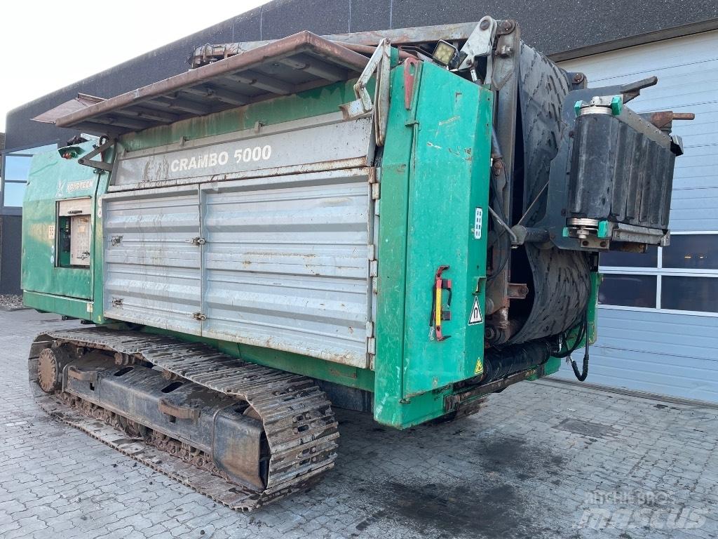 Komptech Crambo 5000 Mobilūs smulkintuvai