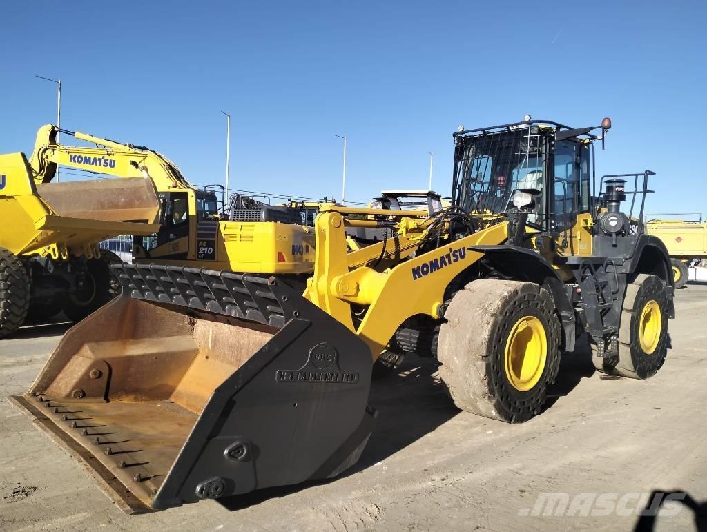 Komatsu WA380-8EO Naudoti ratiniai krautuvai