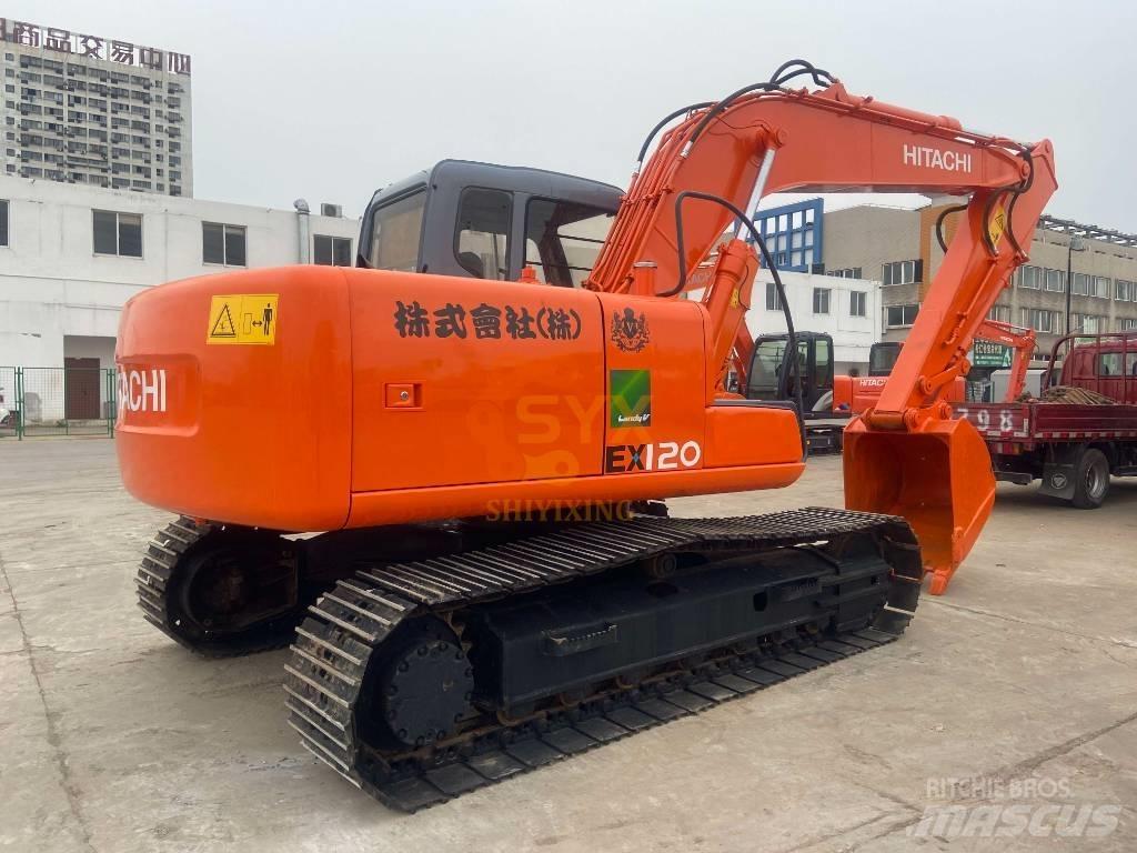 Hitachi EX 120 Vikšriniai ekskavatoriai