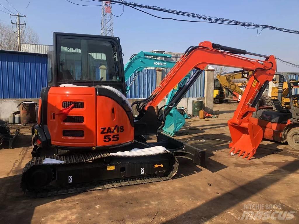 Hitachi ZX 55 Mini ekskavatoriai < 7 t