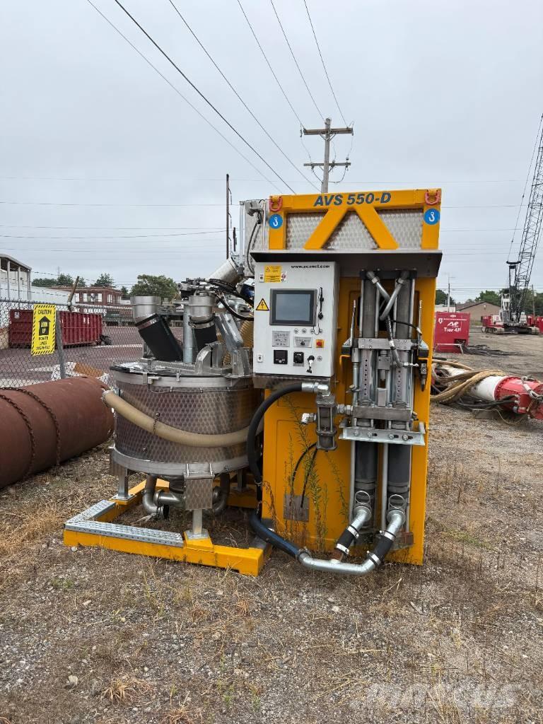 Bauer MAT AVS550-D Statyba - Kita