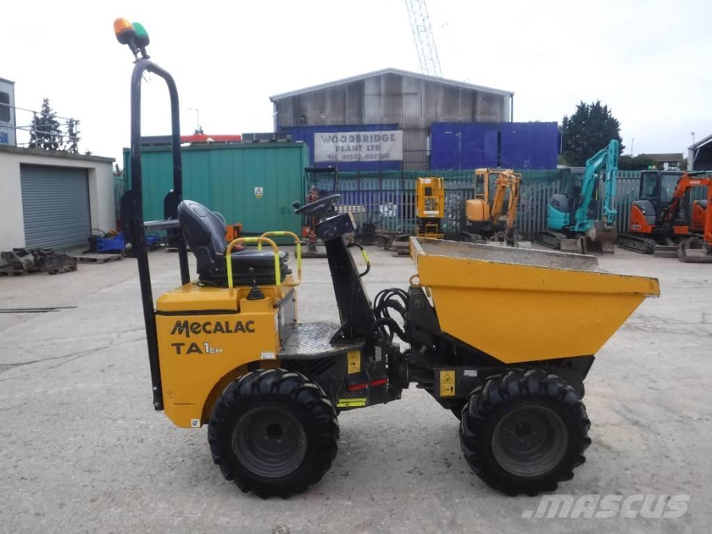 Mecalac TA 1 EH Statybiniai savivarčiai sunkvežimiai
