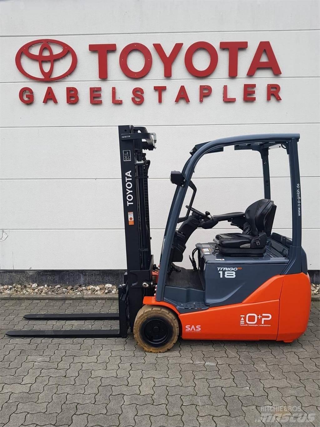 Toyota 8FBEKT18 Elektriniai šakiniai krautuvai