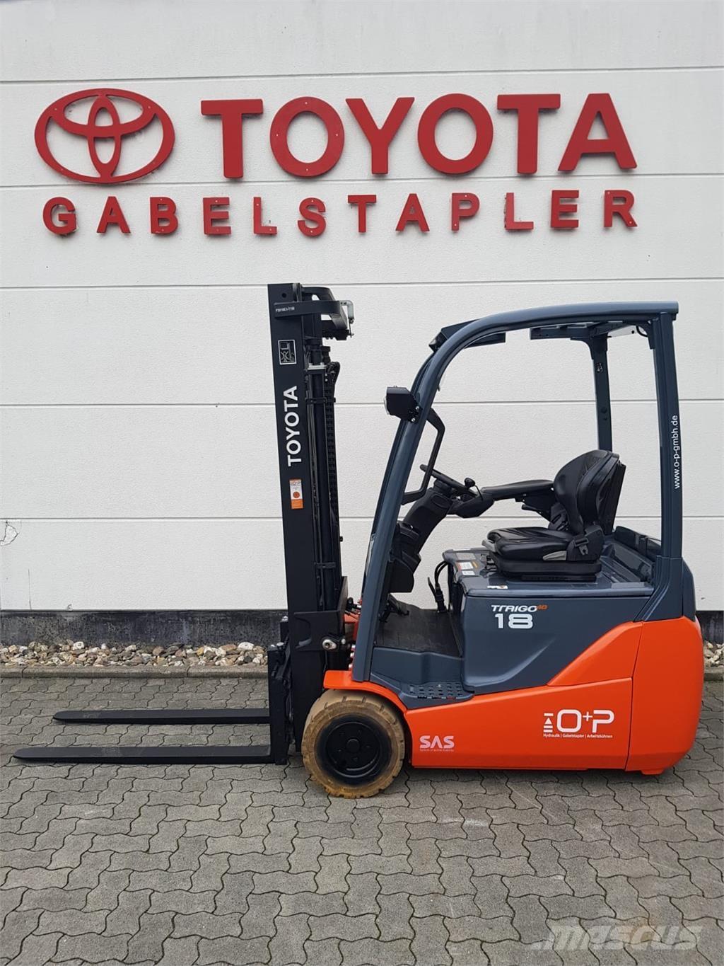 Toyota 8FBEKT18 Electric forklift trucks