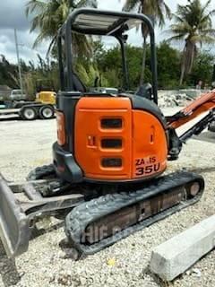 Hitachi ZX35U-5N Mini ekskavatoriai < 7 t