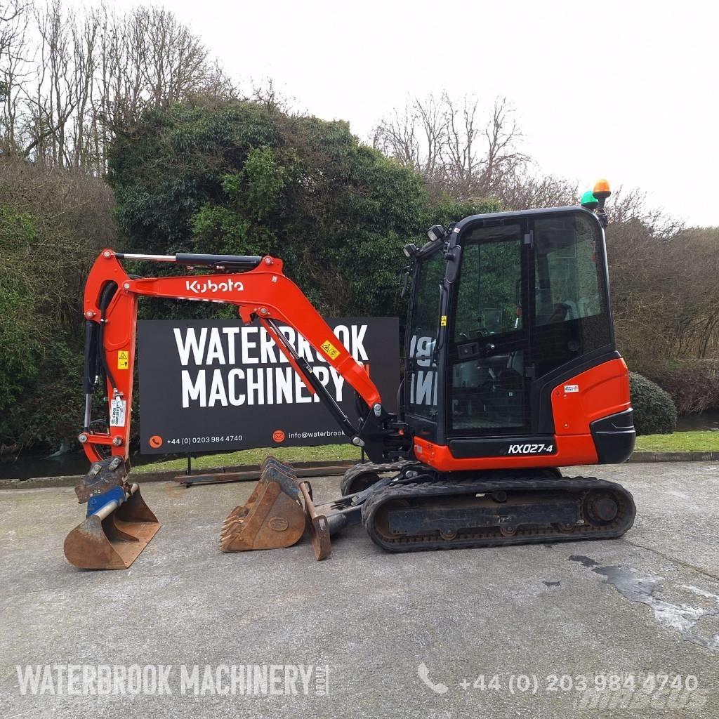 Kubota KX 027 Mini ekskavatoriai < 7 t